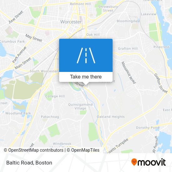 Mapa de Baltic Road