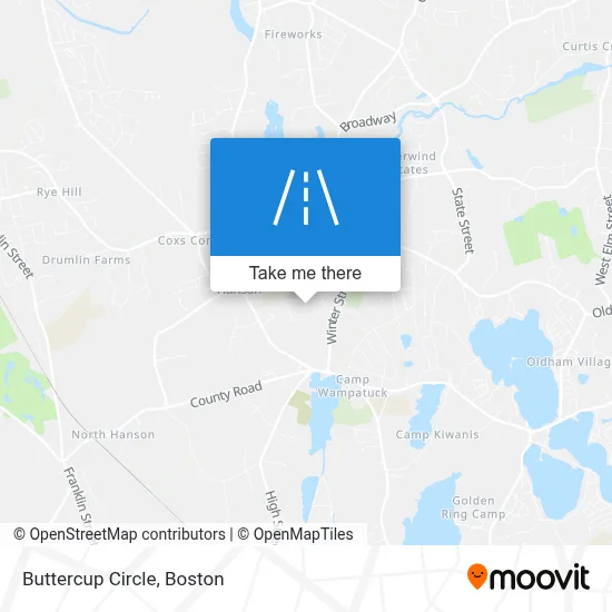 Buttercup Circle map