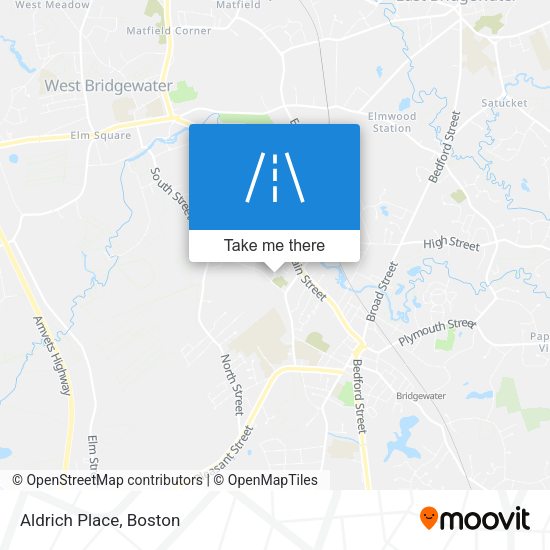 Mapa de Aldrich Place