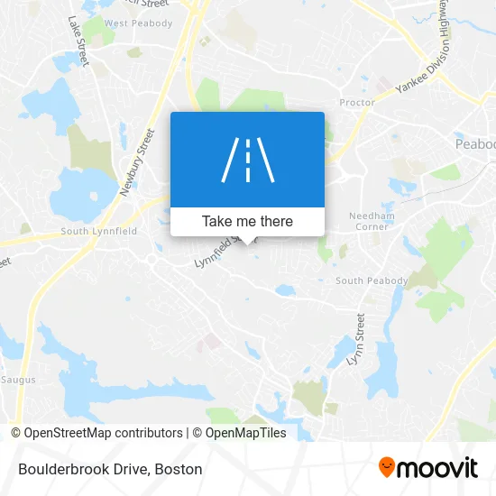 Boulderbrook Drive map