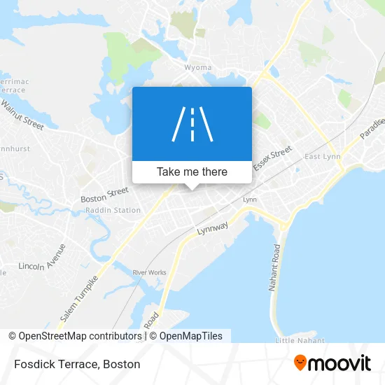 Fosdick Terrace map