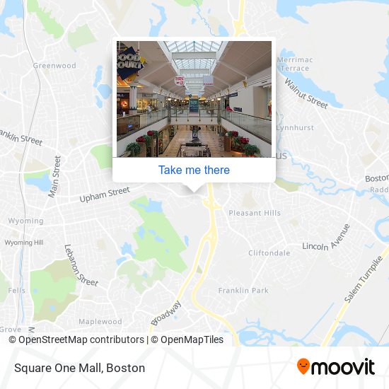 Square One Mall map