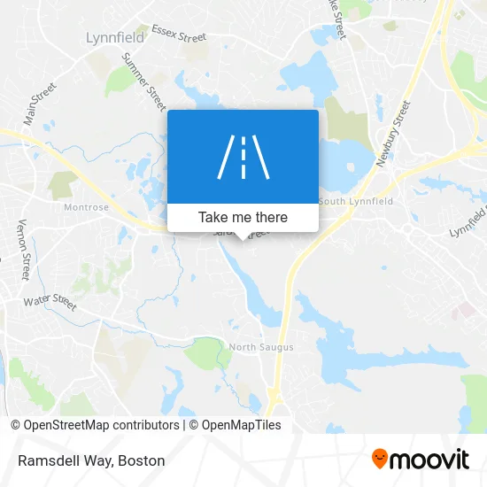 Ramsdell Way map