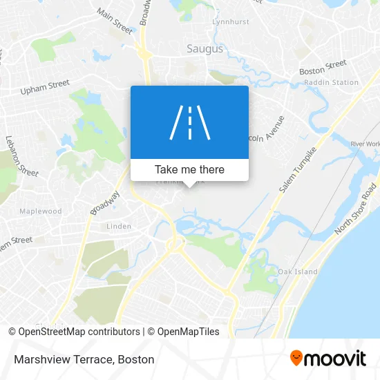Marshview Terrace map