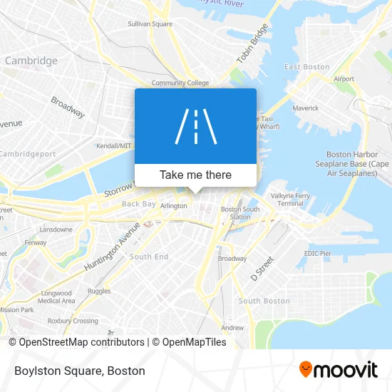 Boylston Square map