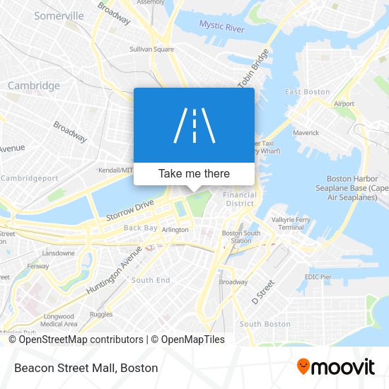 Mapa de Beacon Street Mall