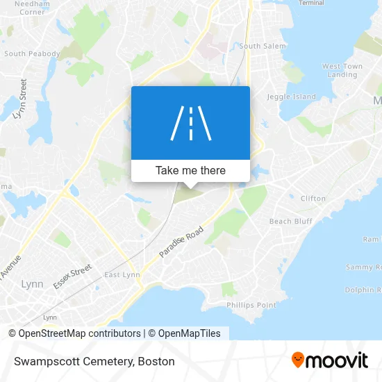 Swampscott Cemetery map