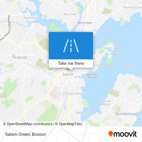 Mapa de Salem Green