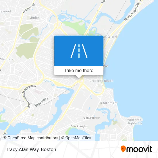 Tracy Alan Way map