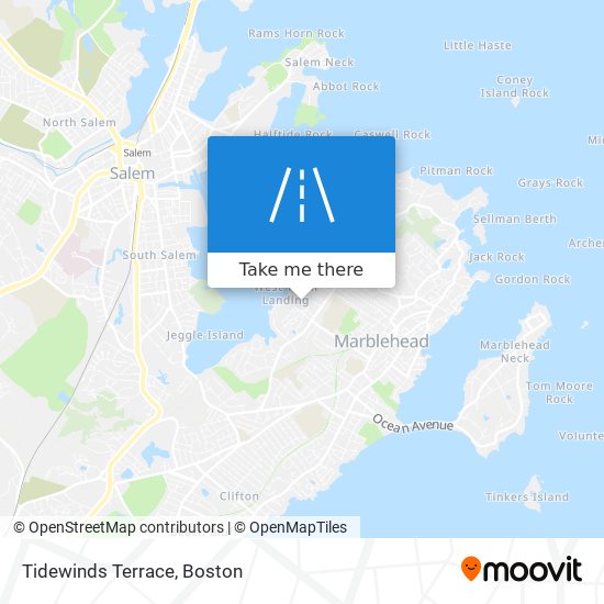 Mapa de Tidewinds Terrace