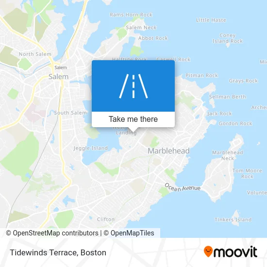 Tidewinds Terrace map