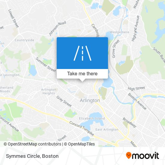 Symmes Circle map