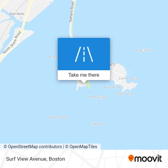 Surf View Avenue map
