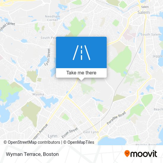 Mapa de Wyman Terrace