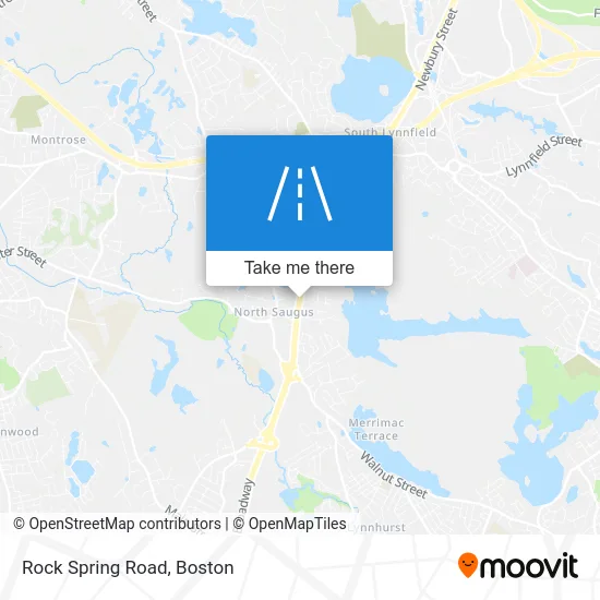 Rock Spring Road map