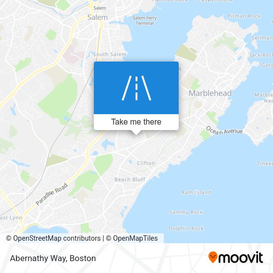 Mapa de Abernathy Way
