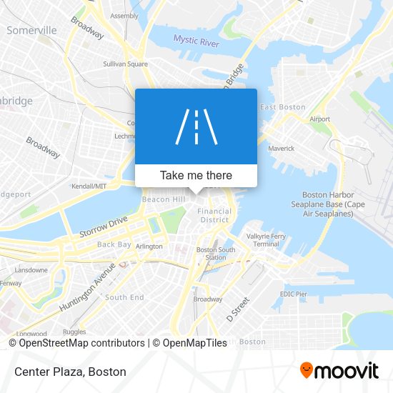 Mapa de Center Plaza