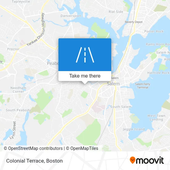 Colonial Terrace map