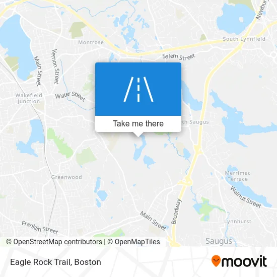 Eagle Rock Trail map