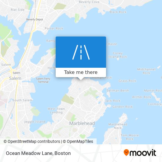 Mapa de Ocean Meadow Lane
