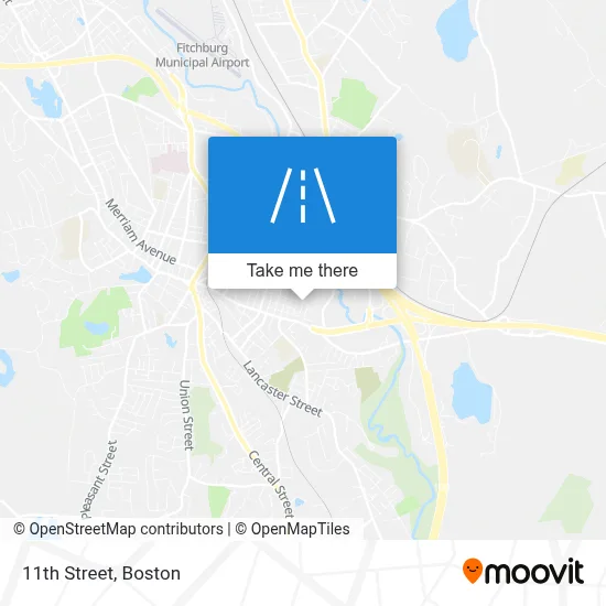 11th Street map