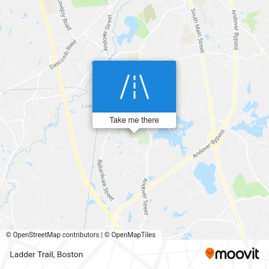 Ladder Trail map