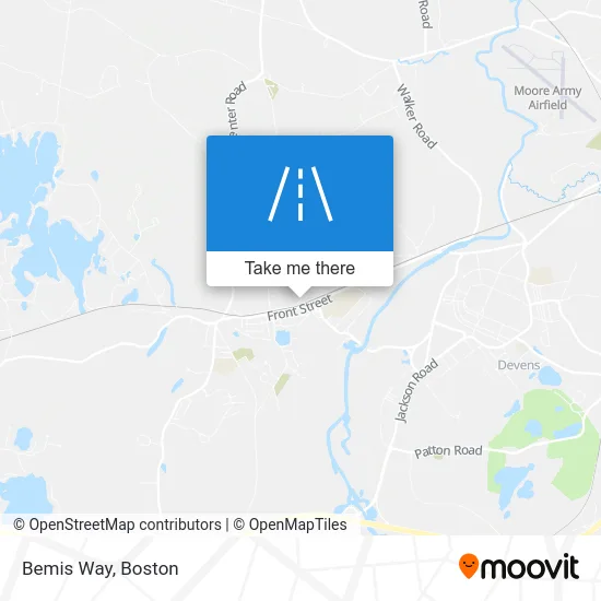 Bemis Way map