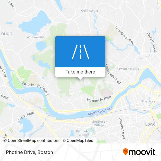 Photine Drive map