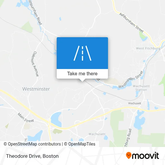 Theodore Drive map