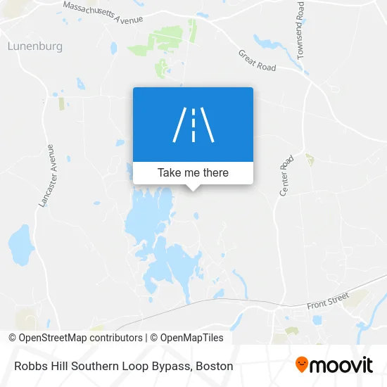 Robbs Hill Southern Loop Bypass map
