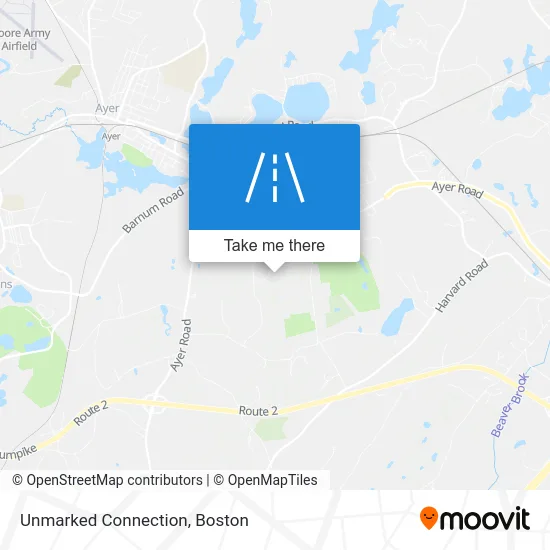 Unmarked Connection map