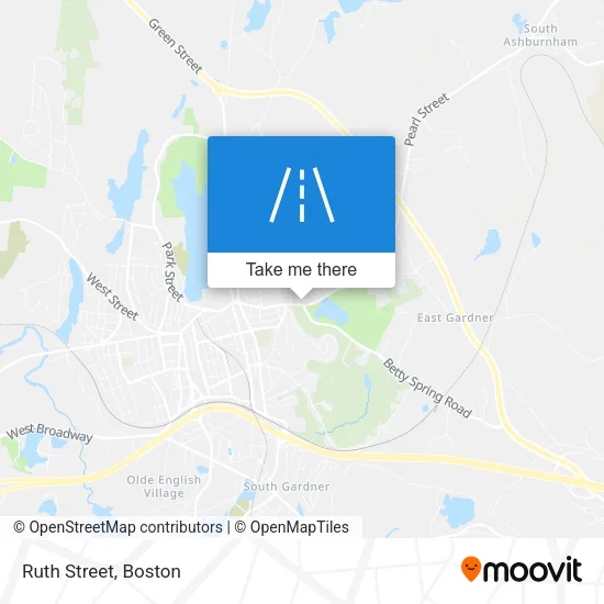 Ruth Street map