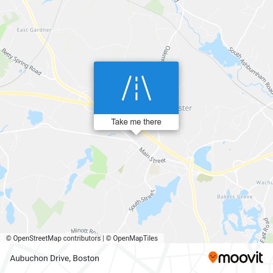 Mapa de Aubuchon Drive