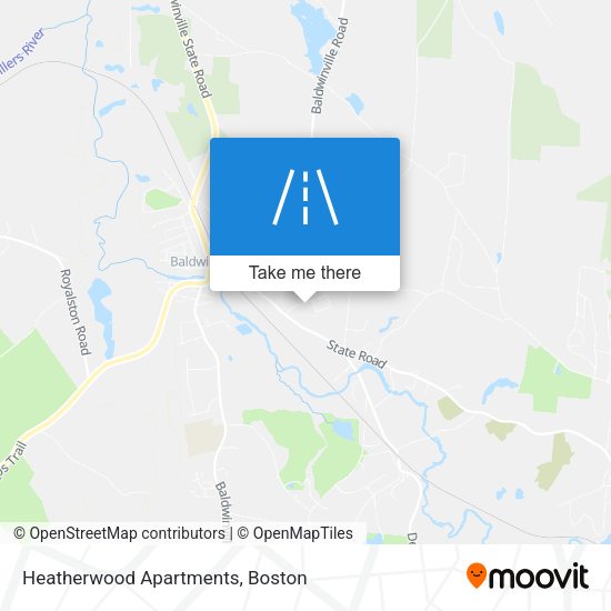 Heatherwood Apartments map