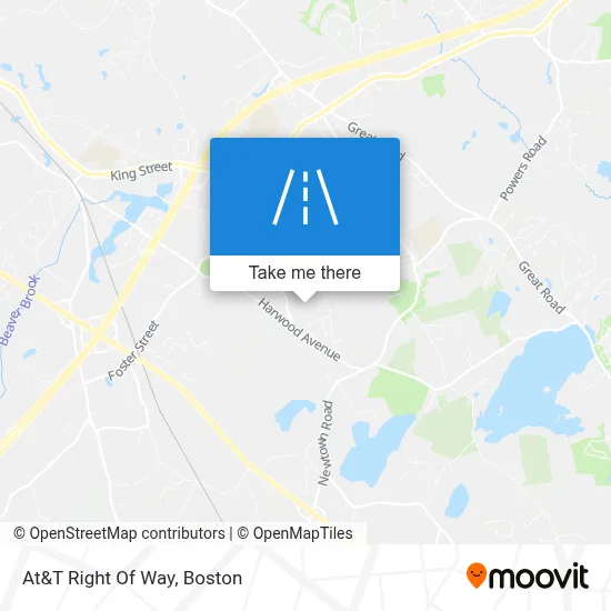 At&T Right Of Way map