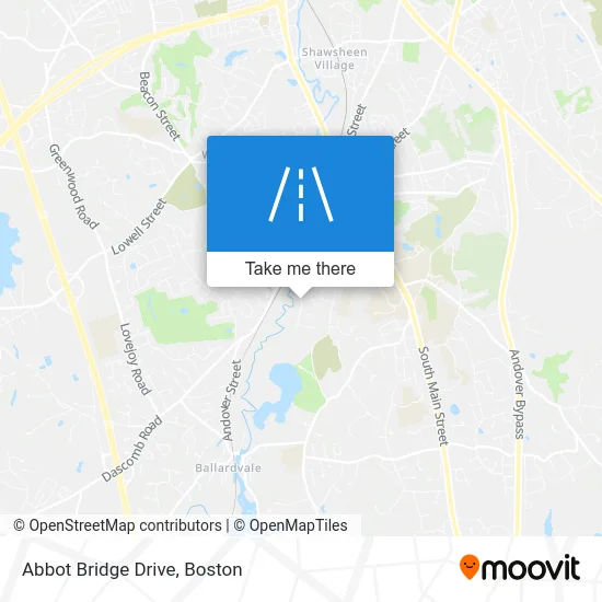 Abbot Bridge Drive map