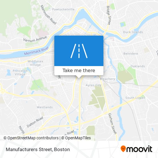 Manufacturers Street map