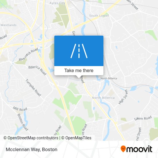 Mapa de Mcclennan Way