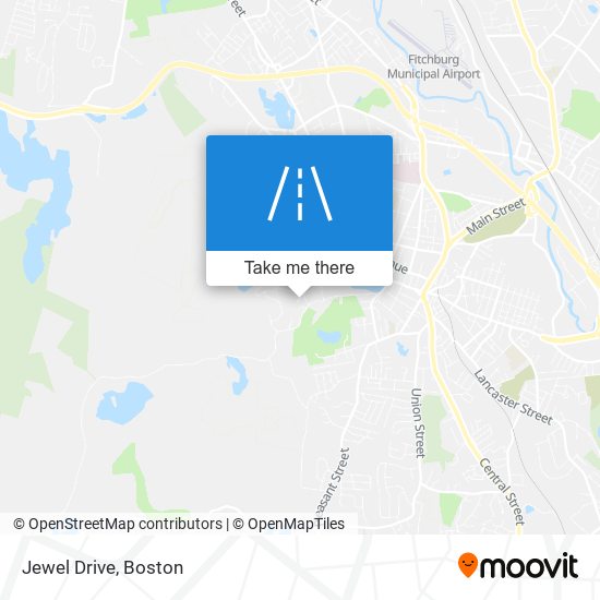 Jewel Drive map