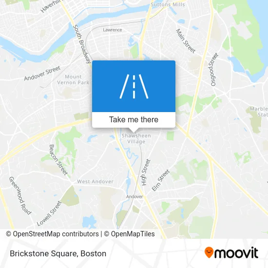 Brickstone Square map