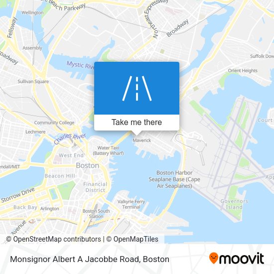 Monsignor Albert A Jacobbe Road map
