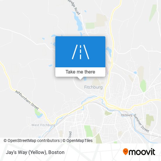 Jay's Way (Yellow) map