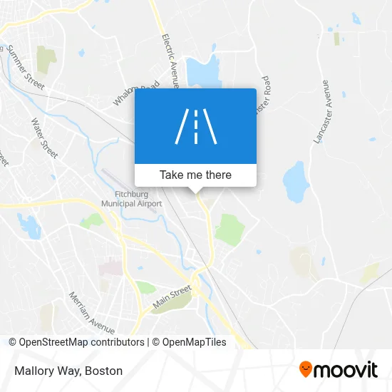 Mallory Way map