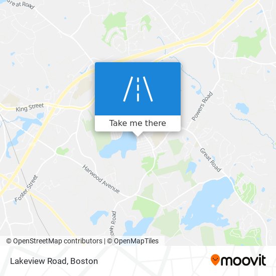 Mapa de Lakeview Road