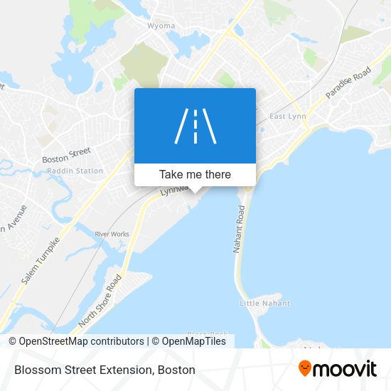 Mapa de Blossom Street Extension