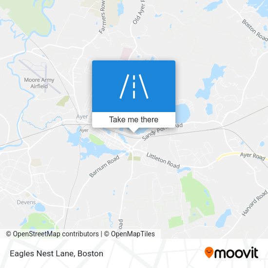 Mapa de Eagles Nest Lane