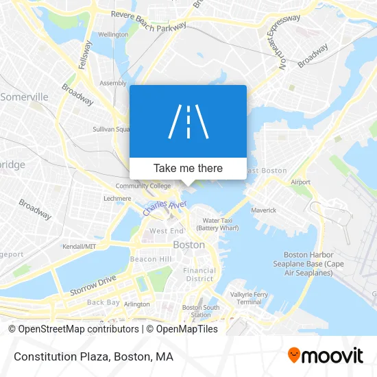 Constitution Plaza map