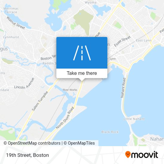 Mapa de 19th Street