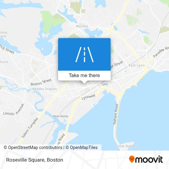 Roseville Square map