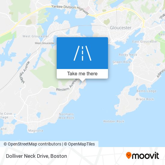 Mapa de Dolliver Neck Drive